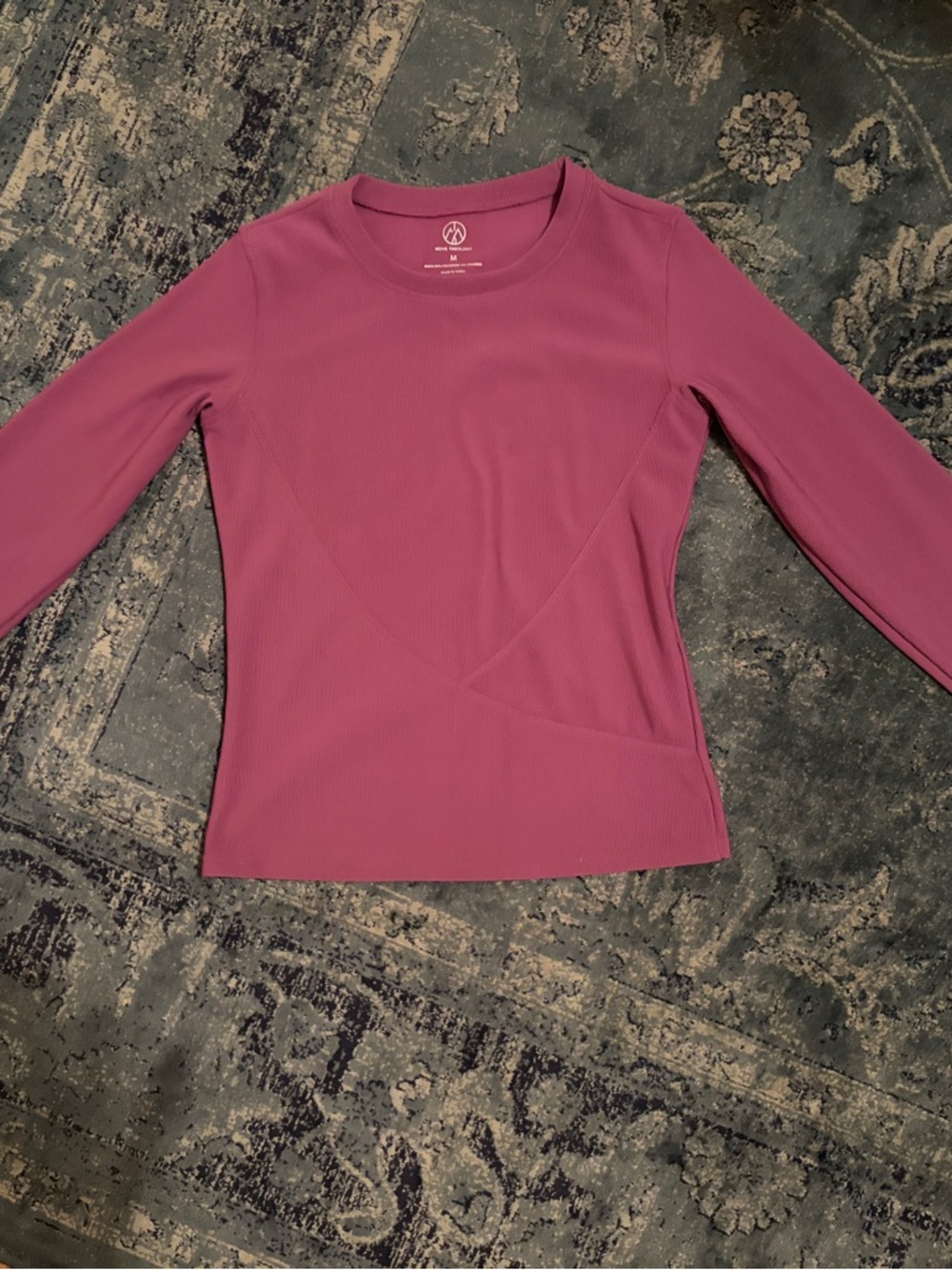 Athleta Seamless Long Sleeve Top - Rose Pink